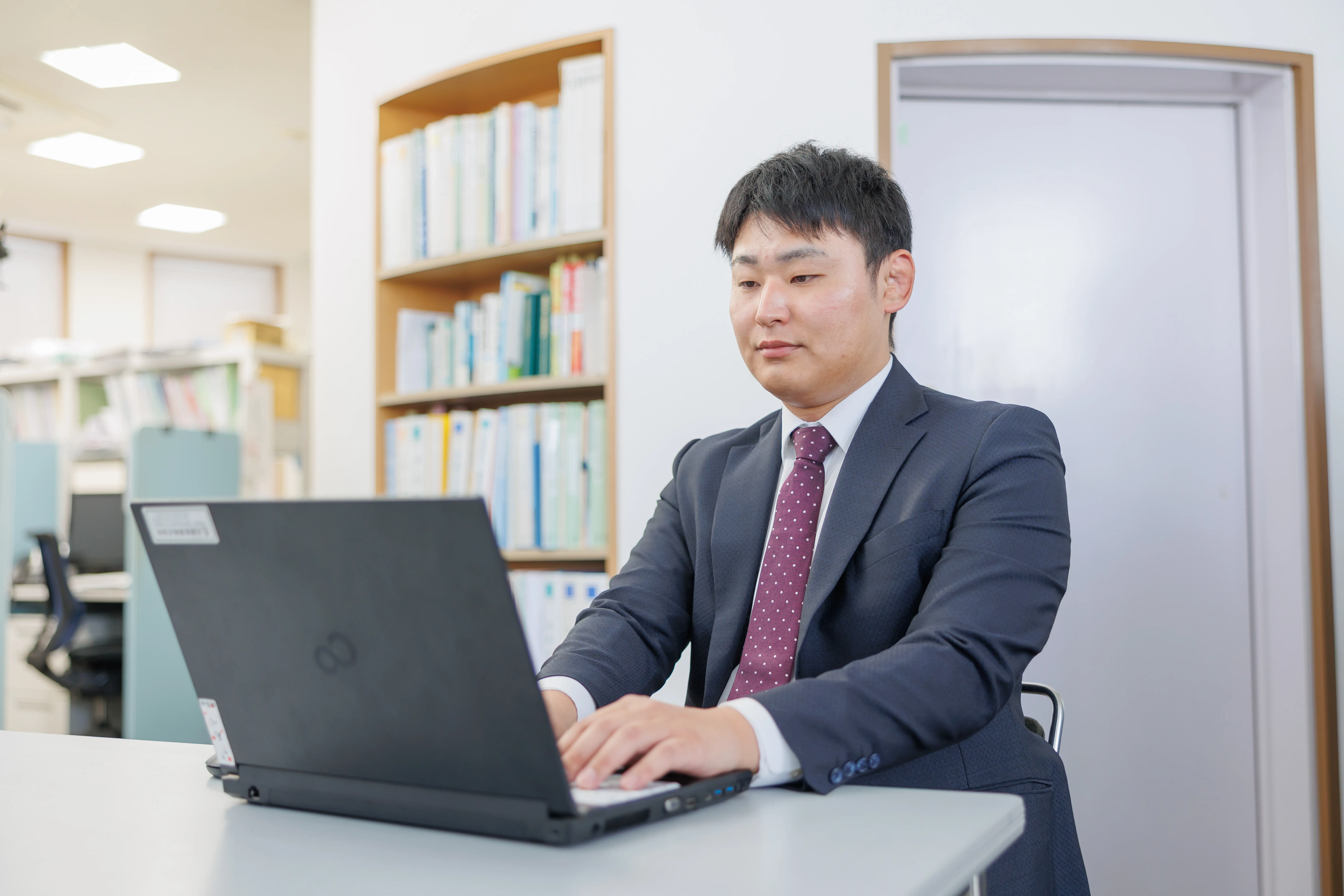 仕事の様子