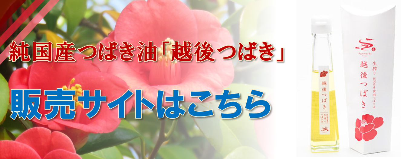 純国産つばき油「越後つばき」